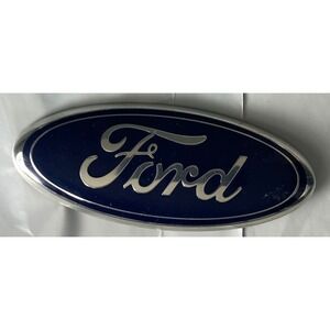 Ford Oval Emblem Badge Blue Silver Metal Car Truck SUV
